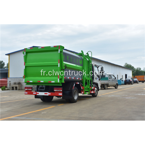 Vente chaude JAC 8cbm camion de recyclage de gestion des déchets